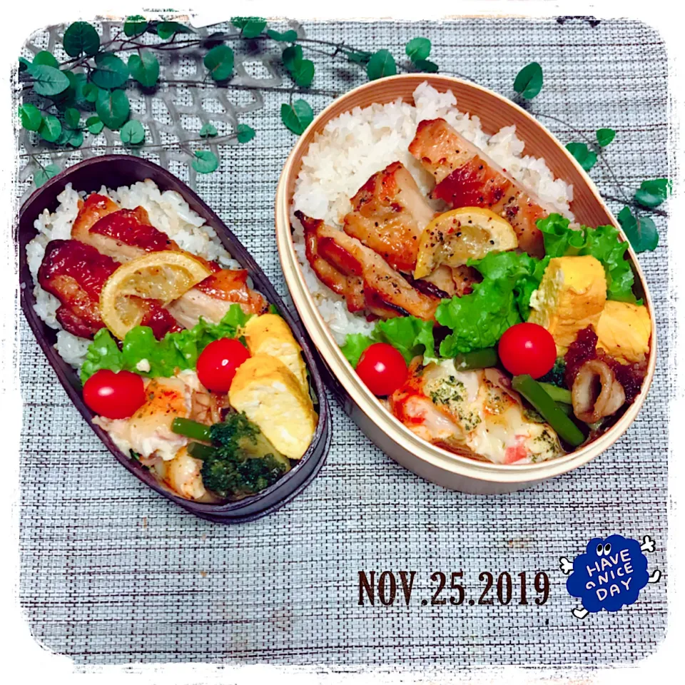 11/25 ☺︎☺︎ レモンチキンソテー弁当✩.*˚|jon2さん