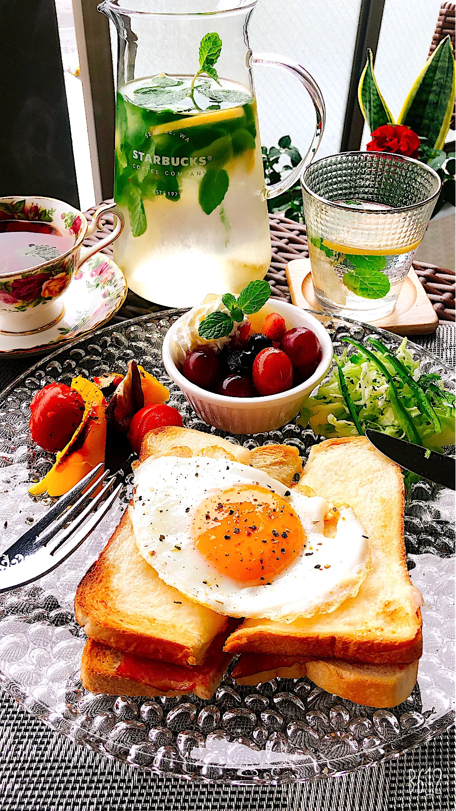 今日の朝食♡(๑˃̵ᴗ˂̵)|ゆかこさん