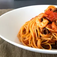 オリーブのトマトパスタ|kさん