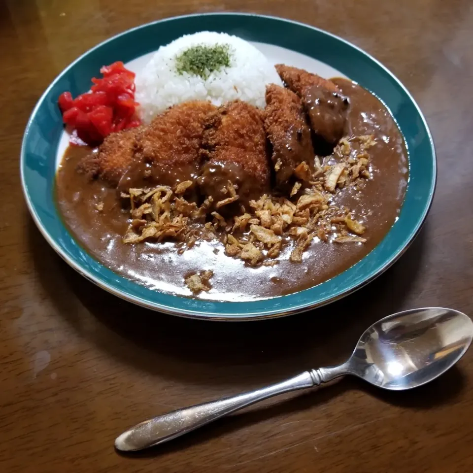 お家チキンカツカレー(^_^)v|森のプーさん 🍯(森　耕二)さん