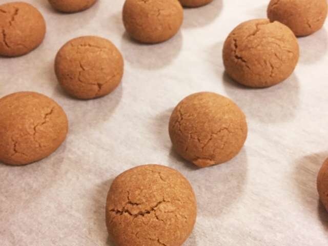 きな粉ボールクッキーの作り方材料4つで簡単allabout All About 料理レシピ Snapdish スナップディッシュ Id Dvulqa