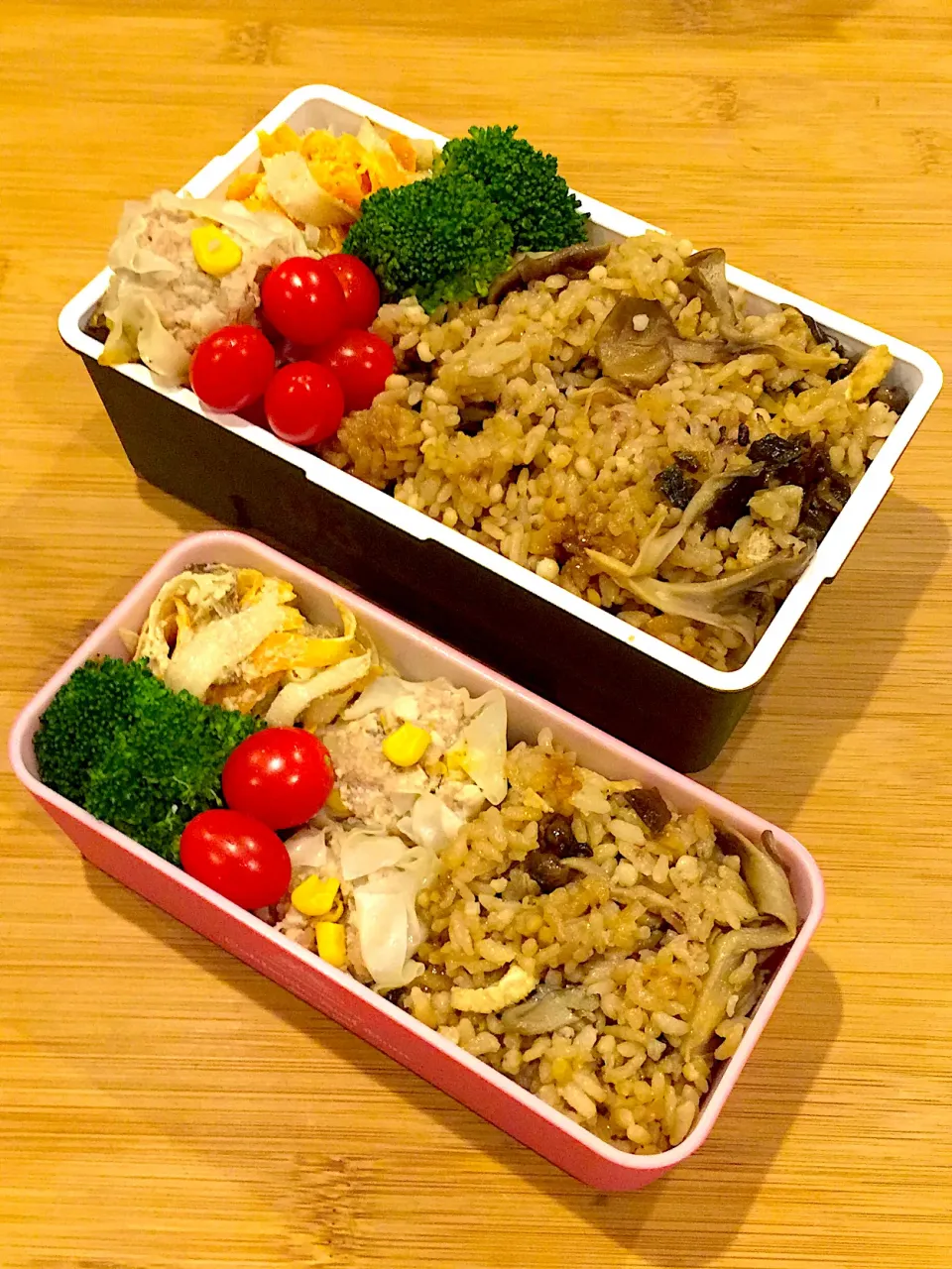 Snapdishの料理写真:11/26の娘ちゃん&息子くん弁当🍱|ままみさん