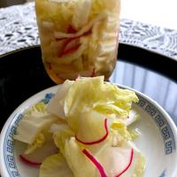 チョッパー＆ホヌさんの料理 白菜の韓国風水漬け(✪‿✪)ノうまぴょん😙😙👍🏼