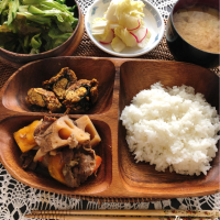 根菜煮物ランチプレート😊