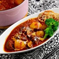 じゃがいもゴロゴロ　無水ビーフシチュー