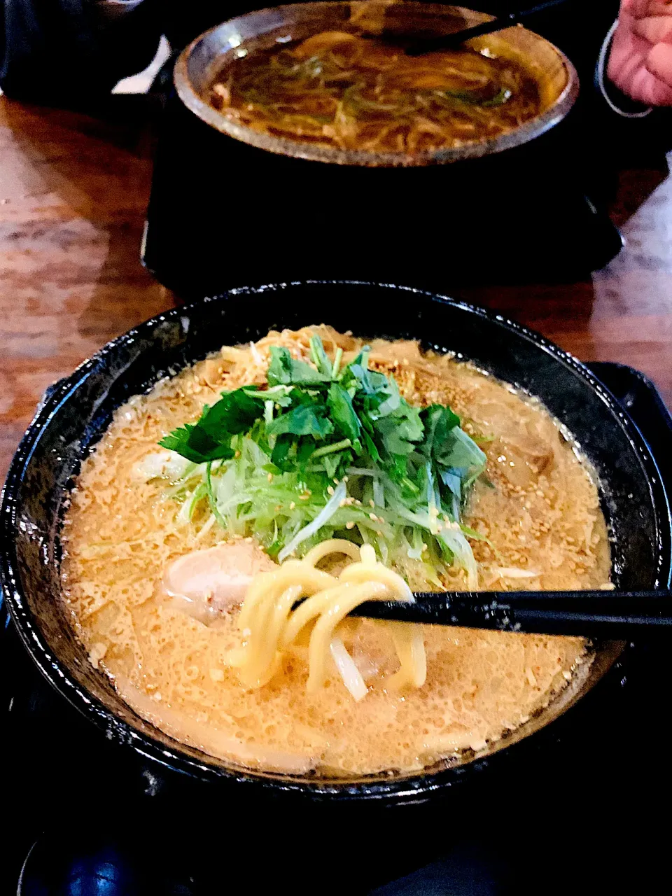 久しぶり、もちもちの木　珍しく味噌ラーメンにしてみた。|ちはるさん