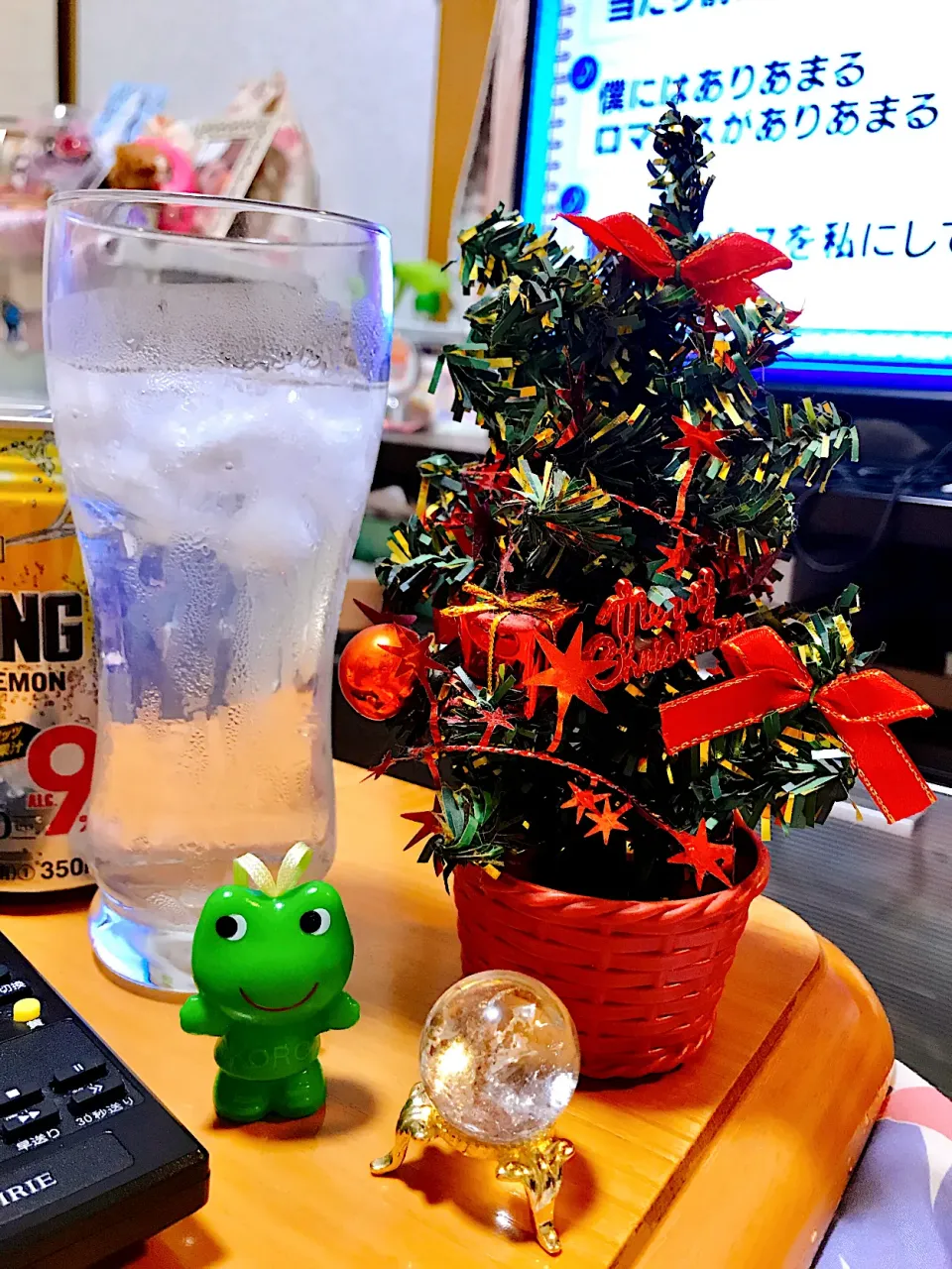 家飲み点灯式😁🎄🍺|ジイジさん