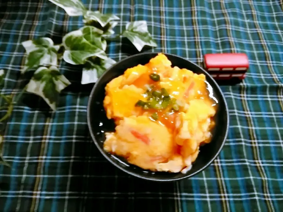 ヒロさんの料理 🥚… 我が家定番 ポン酢で旨旨 天津飯 …🥚|花ママさん