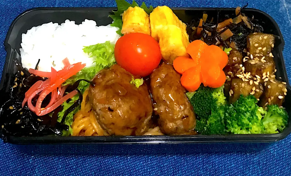 照り焼きハンバーグ弁当|ナタママさん