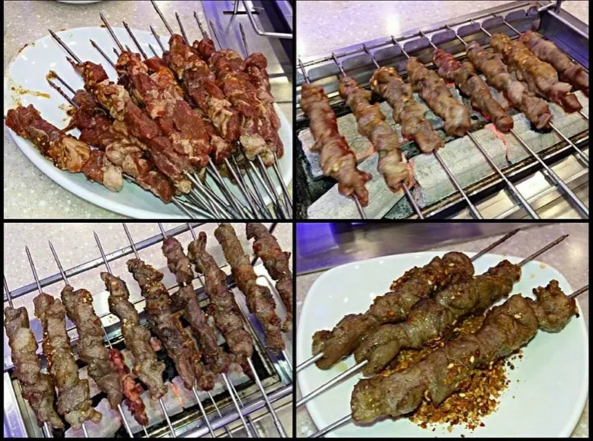 grilled lamb skewers|steven z.y.さん