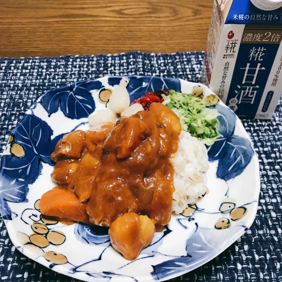 プラス糀甘酒でカレー🍛|naoさん