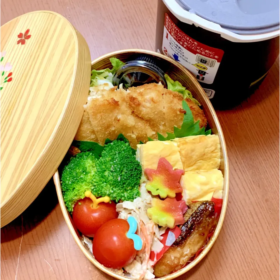 中三男子のお弁当|chikaさん