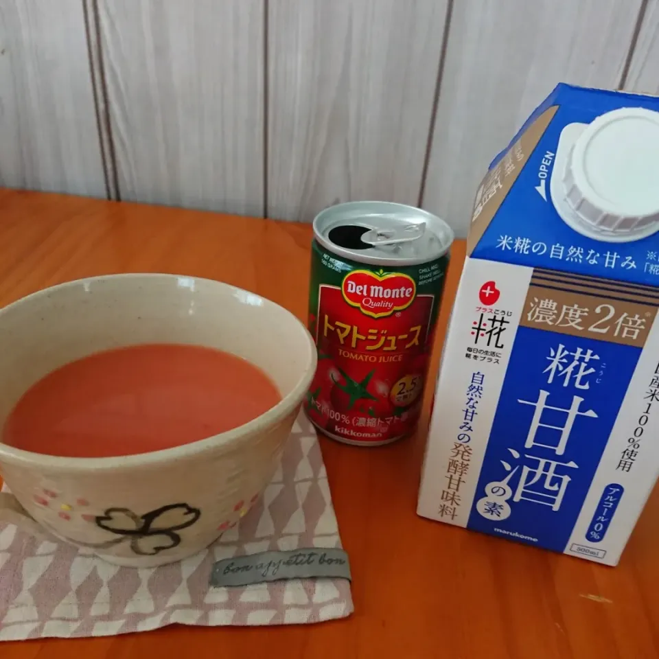 甘酒トマトスープ|まりさん