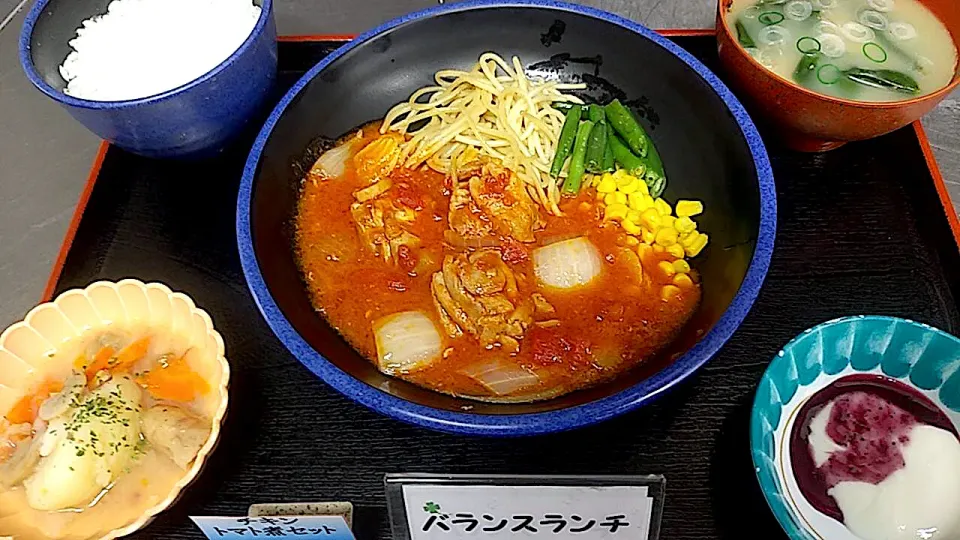 チキンのトマト煮定食|nyama1さん