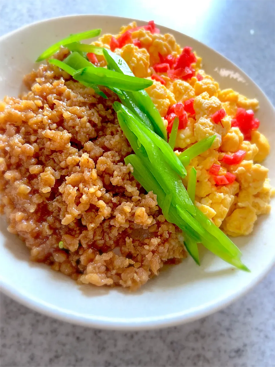 鶏そぼろ丼✨|てんてんさん