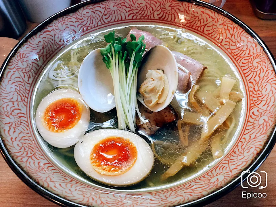 特製蛤塩ラーメン😋|アライさんさん