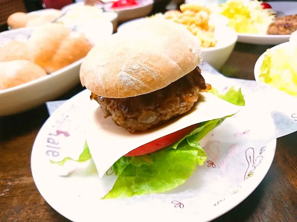 セルフハンバーガー🍔|hiroeさん