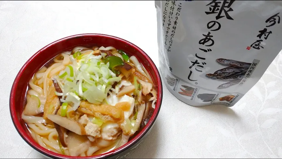 11/27の昼食
煮込みうどん🍜～稲庭うどん～|卯月さん