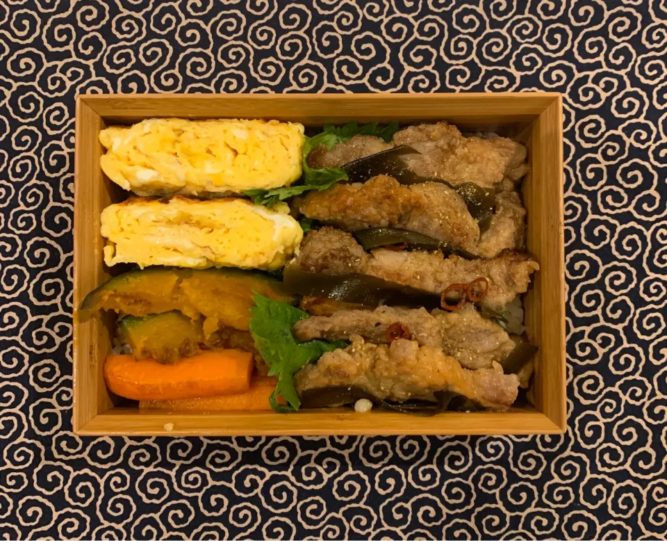 豚肉南蛮漬け弁当|momomamaさん