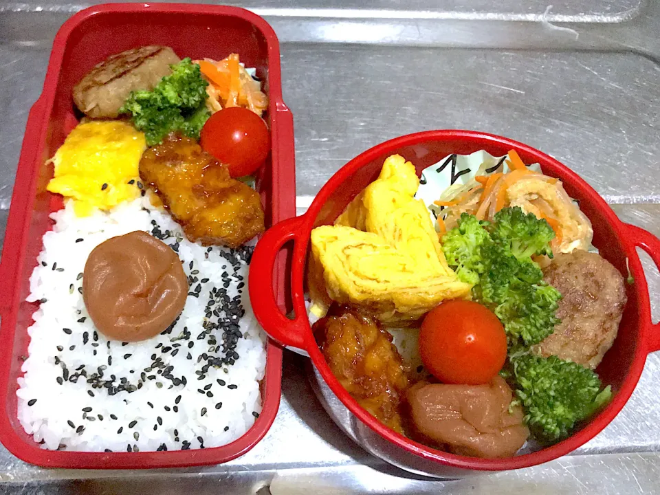 Snapdishの料理写真:お弁当(2人分)|こーやさん