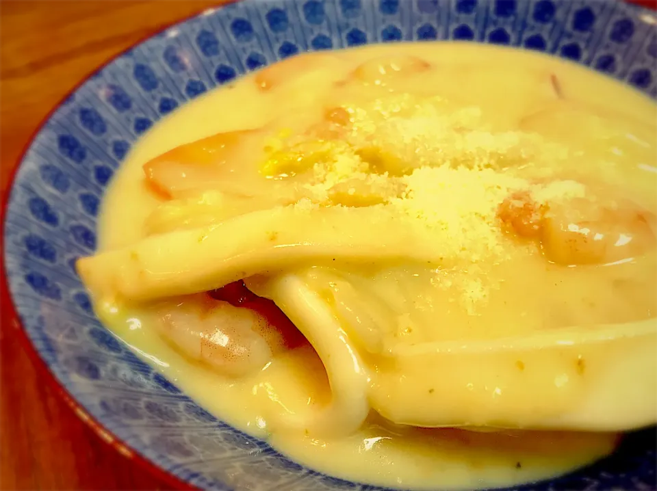 麹甘酒で👍🏻ホワイトソースから作るクリームシチュー🍲|ちまさん