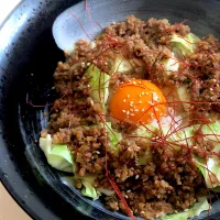 肉そぼろ丼|ぶーたんさん