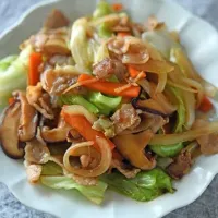 肉野菜昆布つゆ炒め|ヤマサ醤油公式アカウントさん