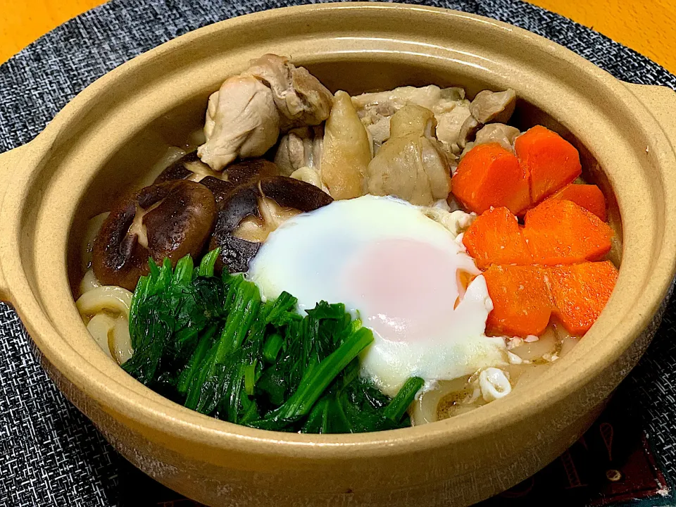 寒いので❄️一人鍋焼きうどん|みっきーさん