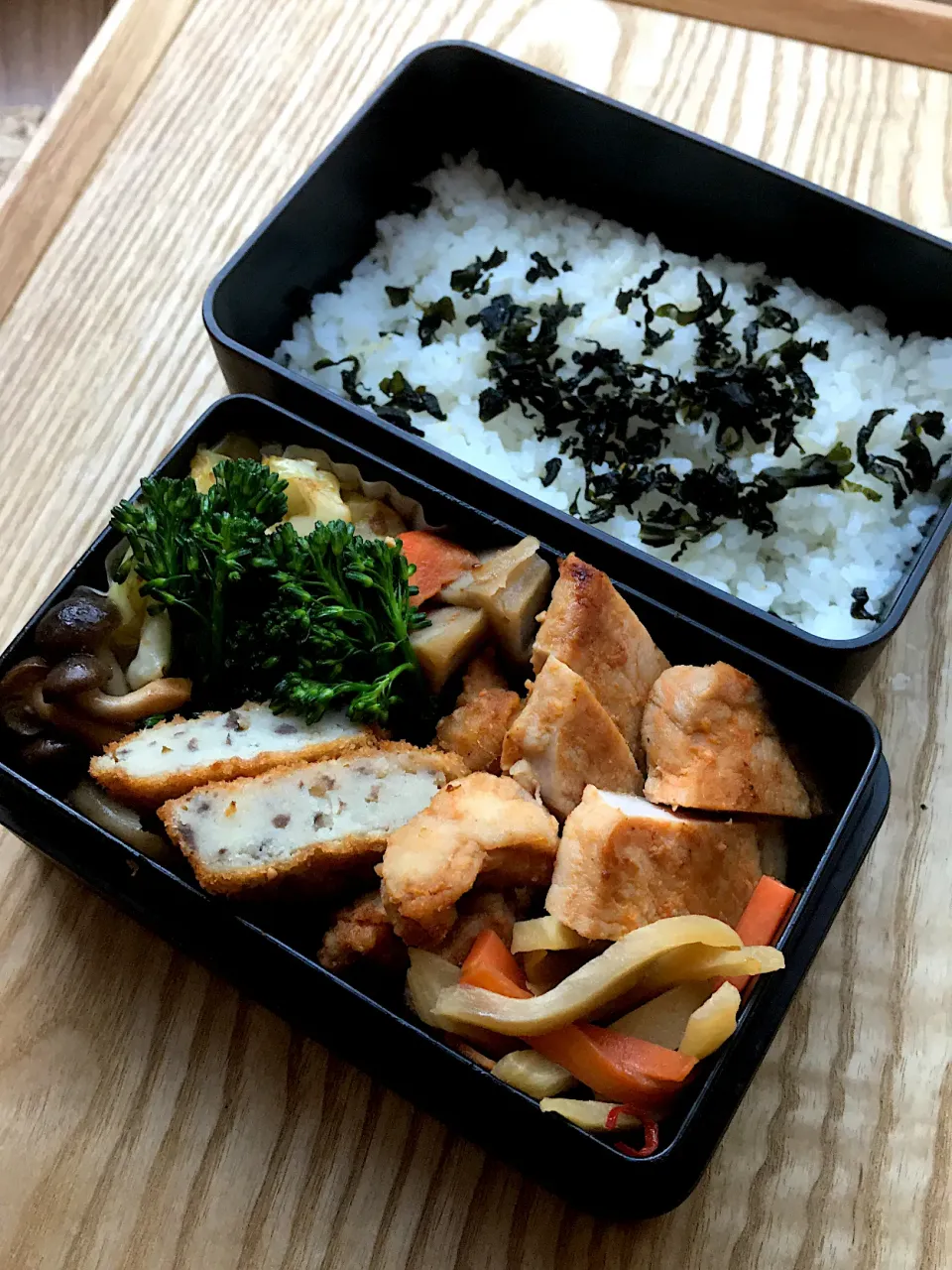 豚の味噌漬け焼き弁当|二キィさん