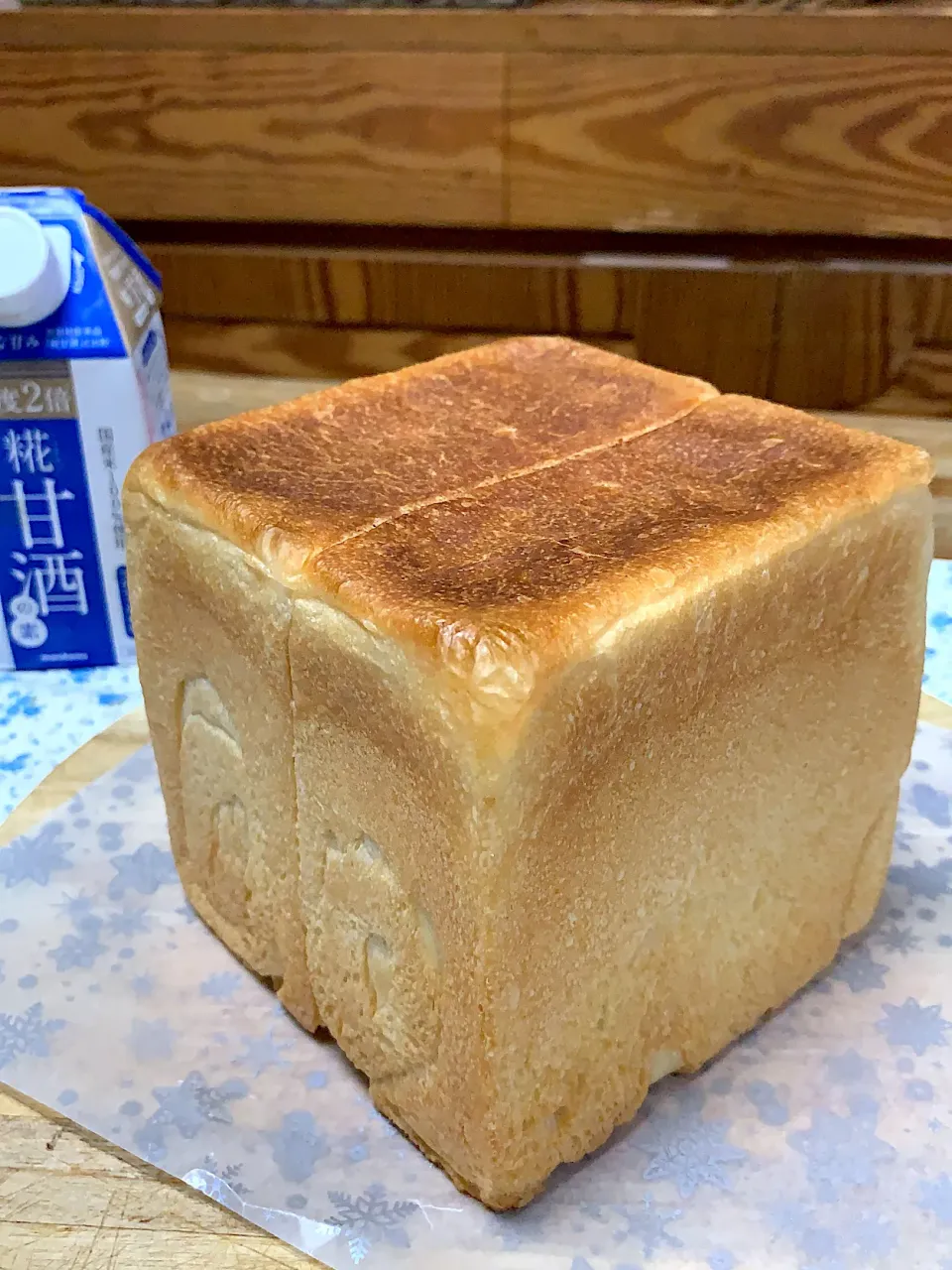 いつもの角食🍞(Gレーズン酵母)今日は糀甘酒入り♡|❁︎na--na❁︎Nさん