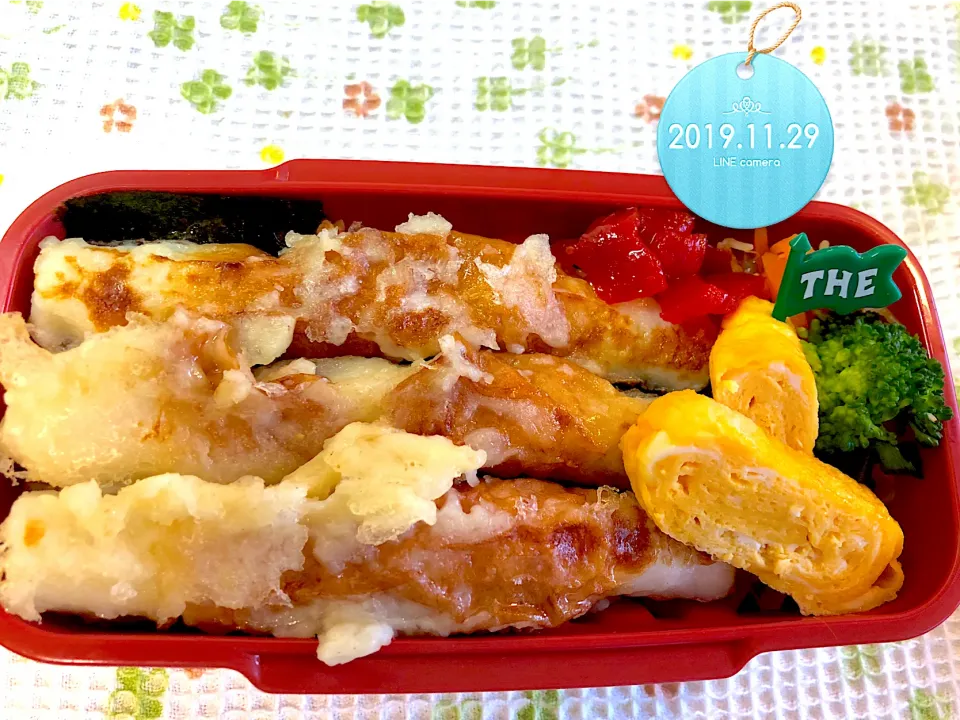 Snapdishの料理写真:さけのり弁JKお弁当|harutomomamaさん