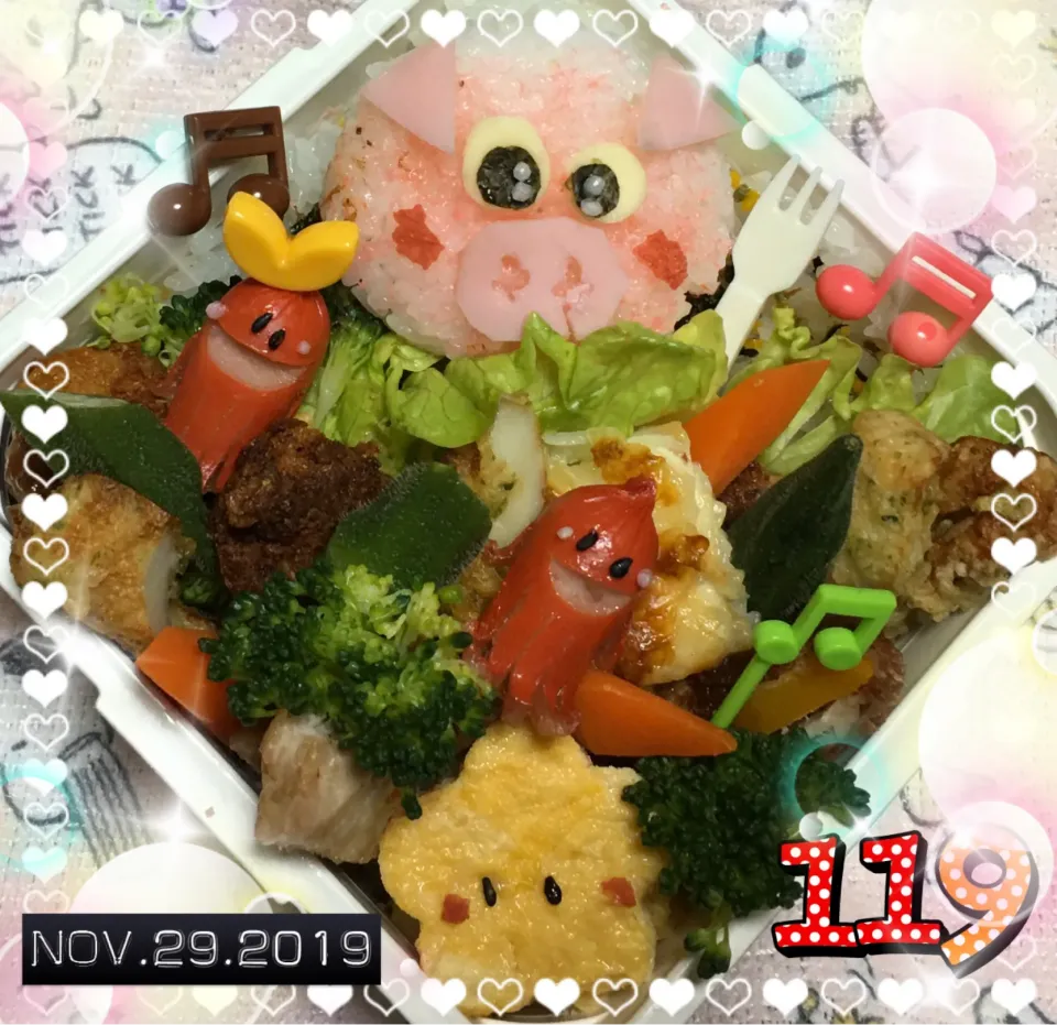 Snapdishの料理写真:高校生弁当|うさぴょんさん