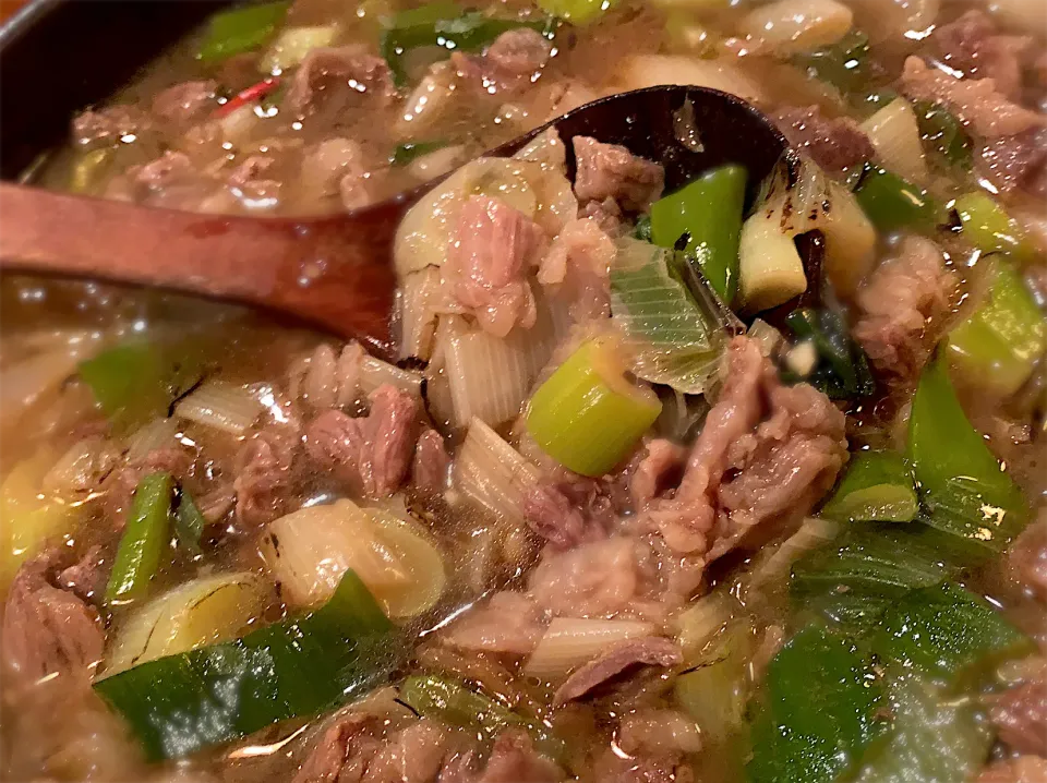 牛すじ肉と下仁田ネギの中華煮|kinkanさん