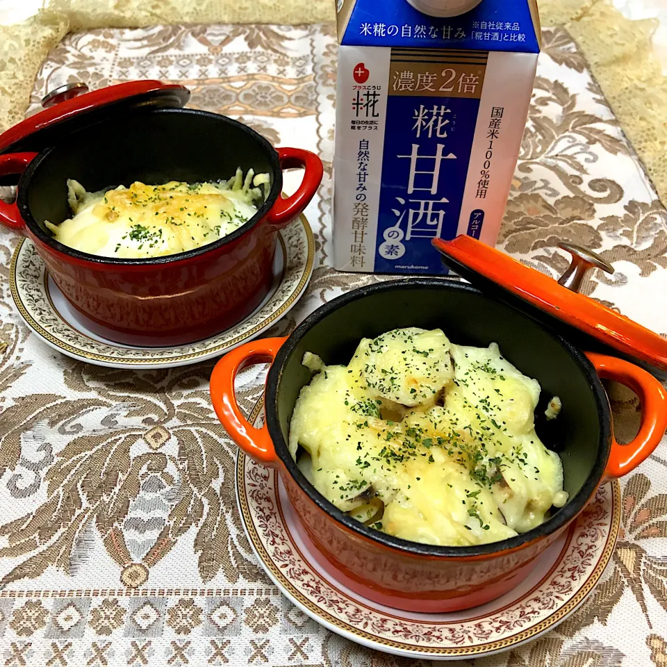 Snapdishの料理写真:山芋グラタン＊糀甘酒|henryさん