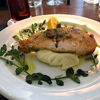 オーロラサーモンのグリル