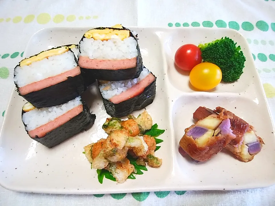 Snapdishの料理写真:🍴息子達のゆる～い置き弁|tomoさん