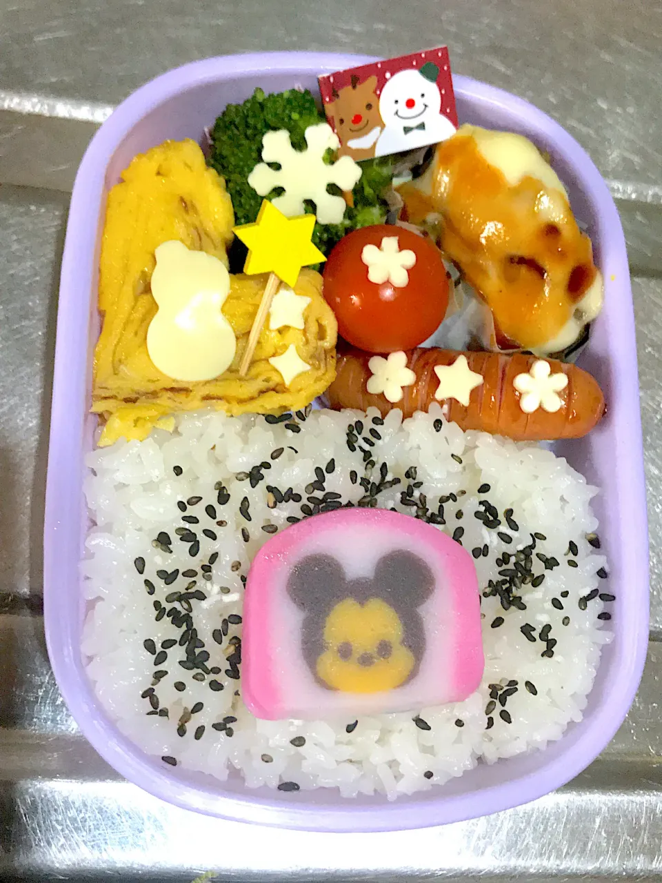 わくわくXmas近いよ。お弁当！|こーやさん