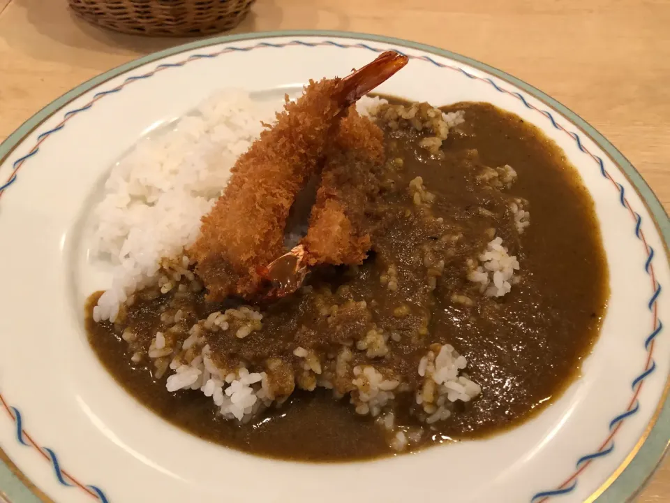 Snapdishの料理写真:海老フライカレー🍤🍤|buhizouさん