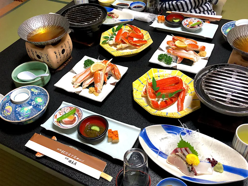 城崎 東山荘 夕食|bukkiさん