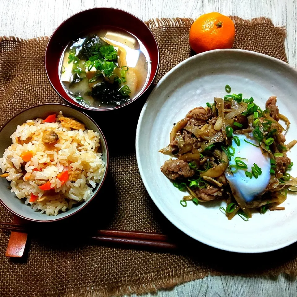 にんにく風味の豚ごぼう炒め煮🐷|真希さん