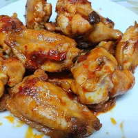 Snapdishの料理写真:Spicy Chicken Wings|Daichiさん