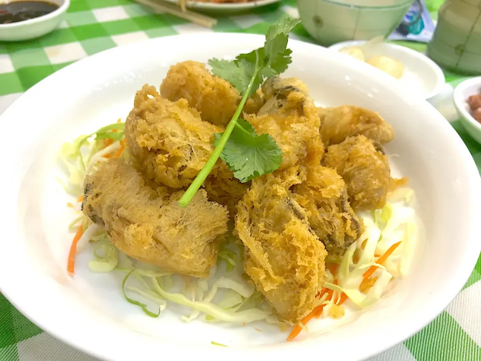 Deep fried oysters|Sky Blueさん