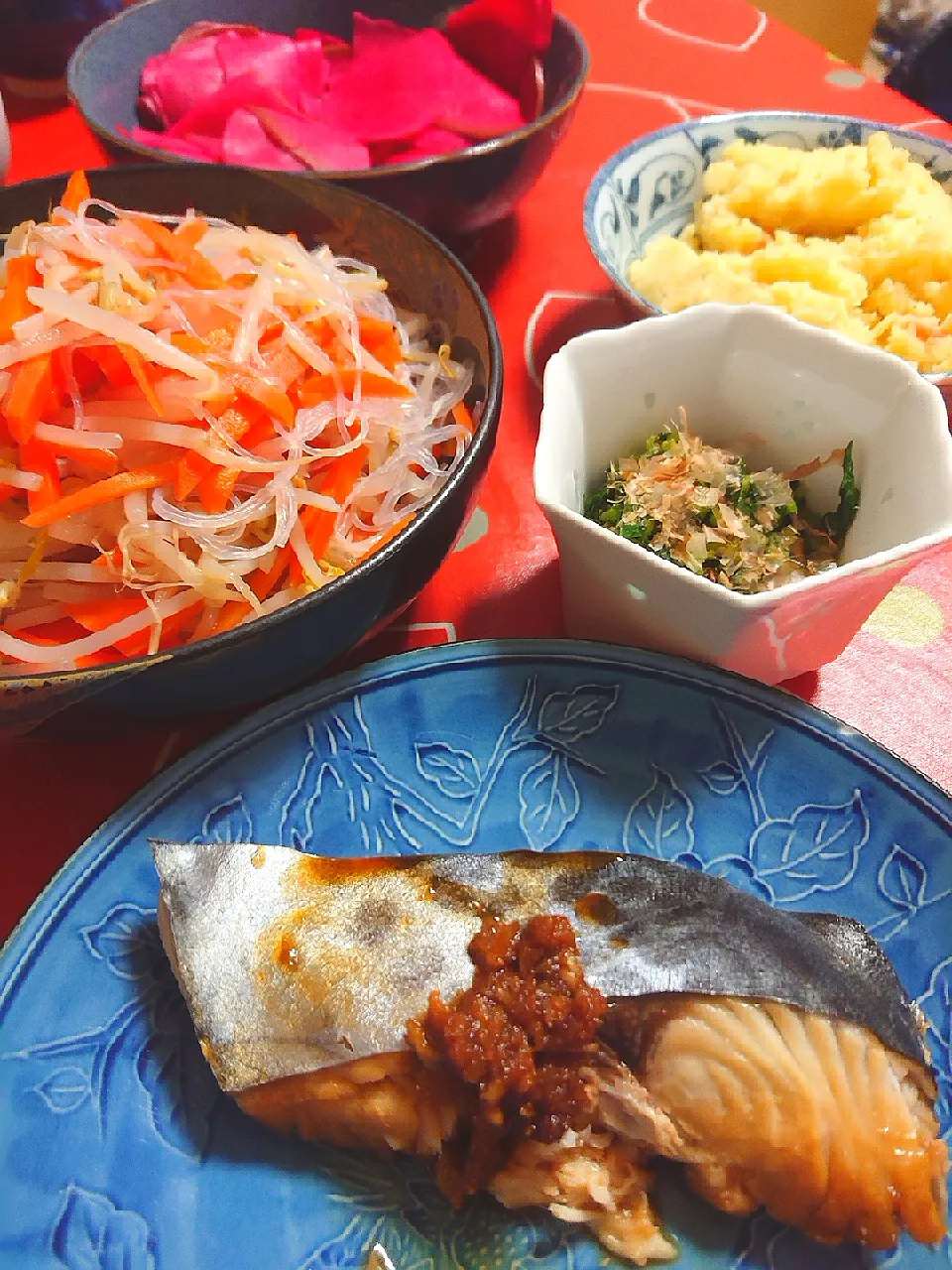 サワラの照り焼きなど|ぱやさん