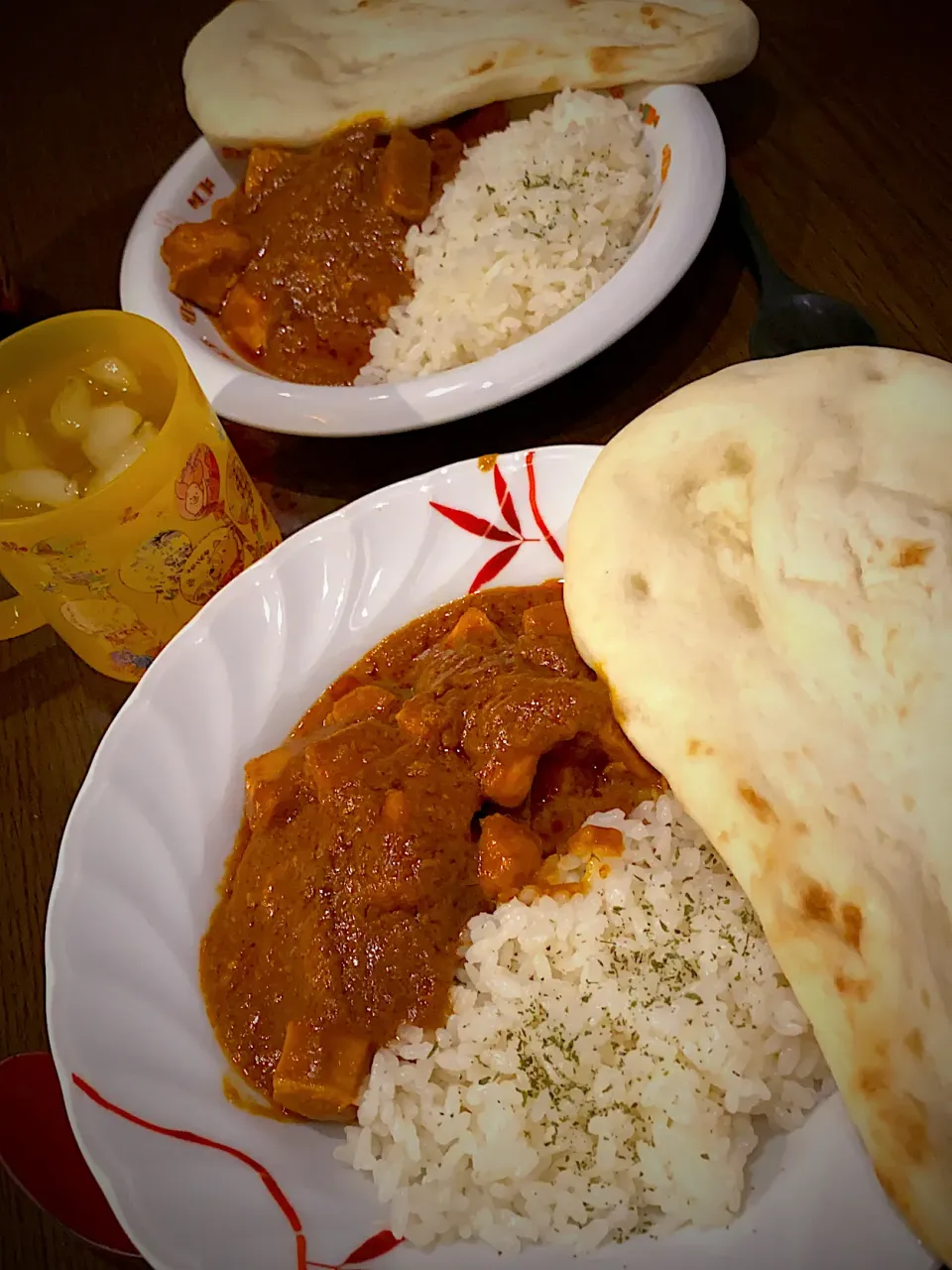 バターチキンカレー　ナン＆ライス　🍛|ch＊K*∀o(^^*)♪さん