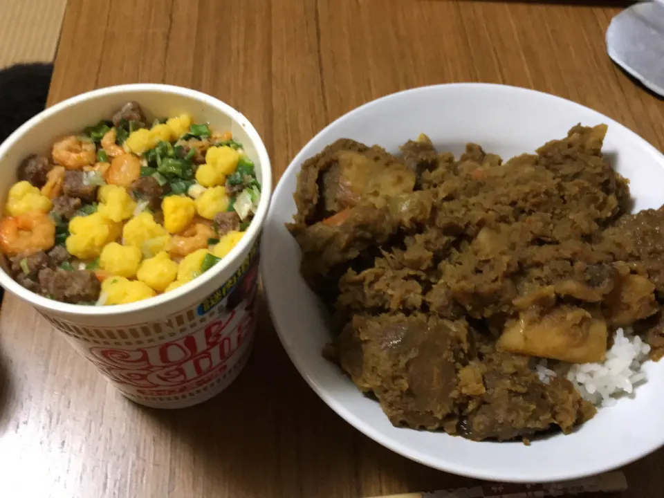 月に一度のチートデイの夕飯|ari526msxさん