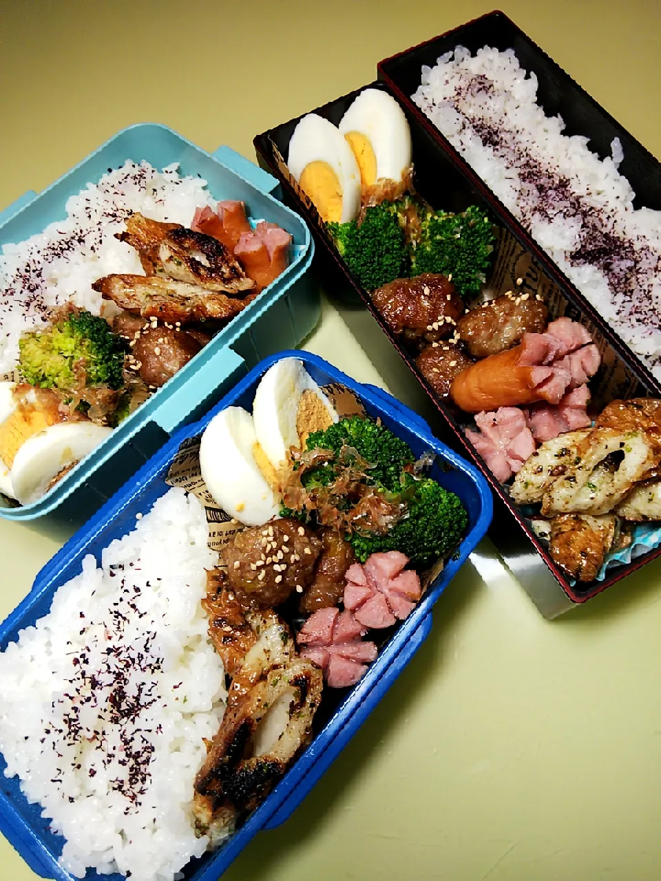 Snapdishの料理写真:12/2 家族弁当|けろよんさん