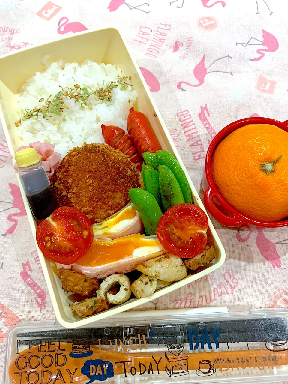 Snapdishの料理写真:2019.12.2 今日の娘弁当♡|mieさん