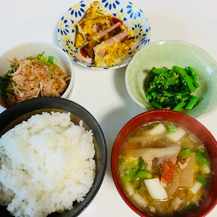 Snapdishの料理写真:12/2 今日の朝ご飯🍚|mico1217さん