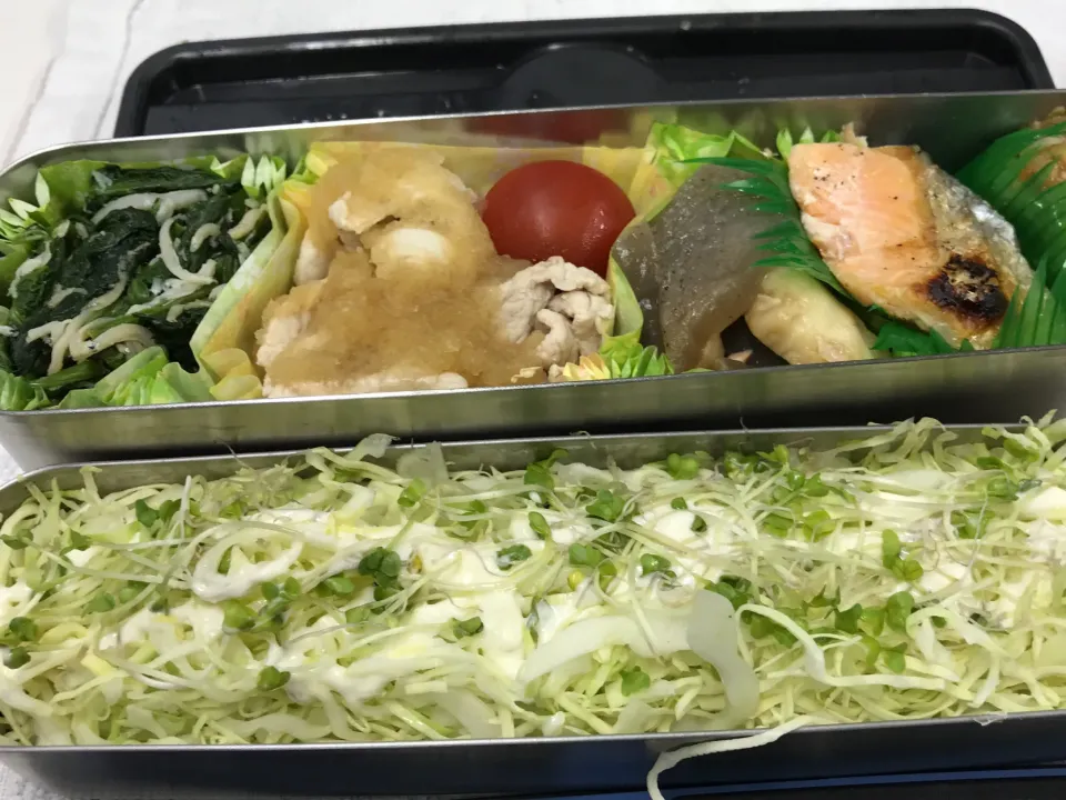 Snapdishの料理写真:糖質制限のお弁当　只今17キロ減|ari526msxさん