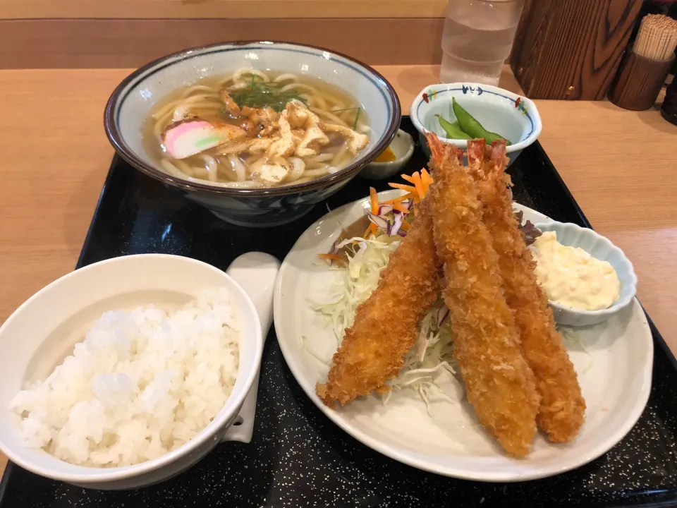 エビフライ定食🍤🍤🍤|buhizouさん